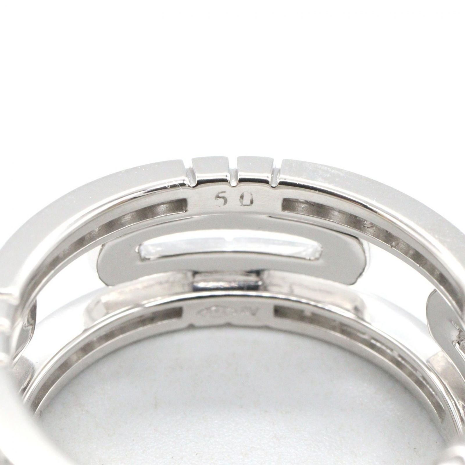 Bvlgari Ring Parentesi Small Diamond 18k White Gold — view 5