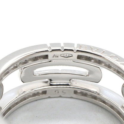 Bvlgari Ring Parentesi Small Diamond 18k White Gold — view 6