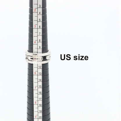 Bvlgari Ring Parentesi Small Diamond 18k White Gold — view 8