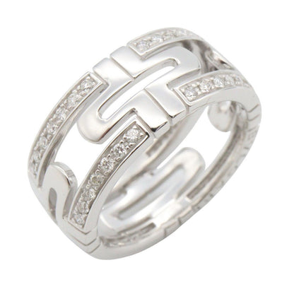 Bvlgari Ring Parentesi Small Diamond 18k White Gold