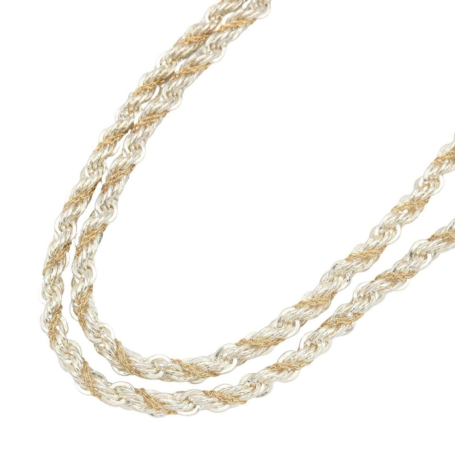 Tiffany & Co Necklace Twist 90 cm 925 Sterling Silver