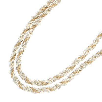 Tiffany & Co Necklace Twist 90 cm 925 Sterling Silver