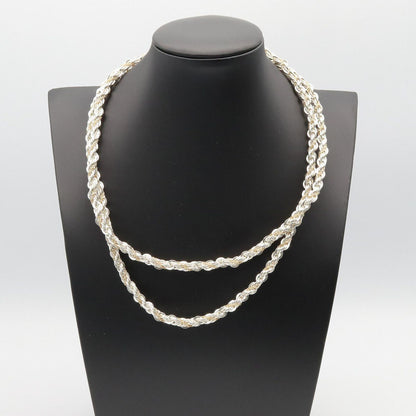Tiffany & Co Necklace Twist 90 cm 925 Sterling Silver — view 5
