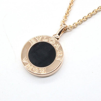 Bvlgari Necklace Onyx Diamond 41.5 43.5 cm 18k Pink Gold — view 3