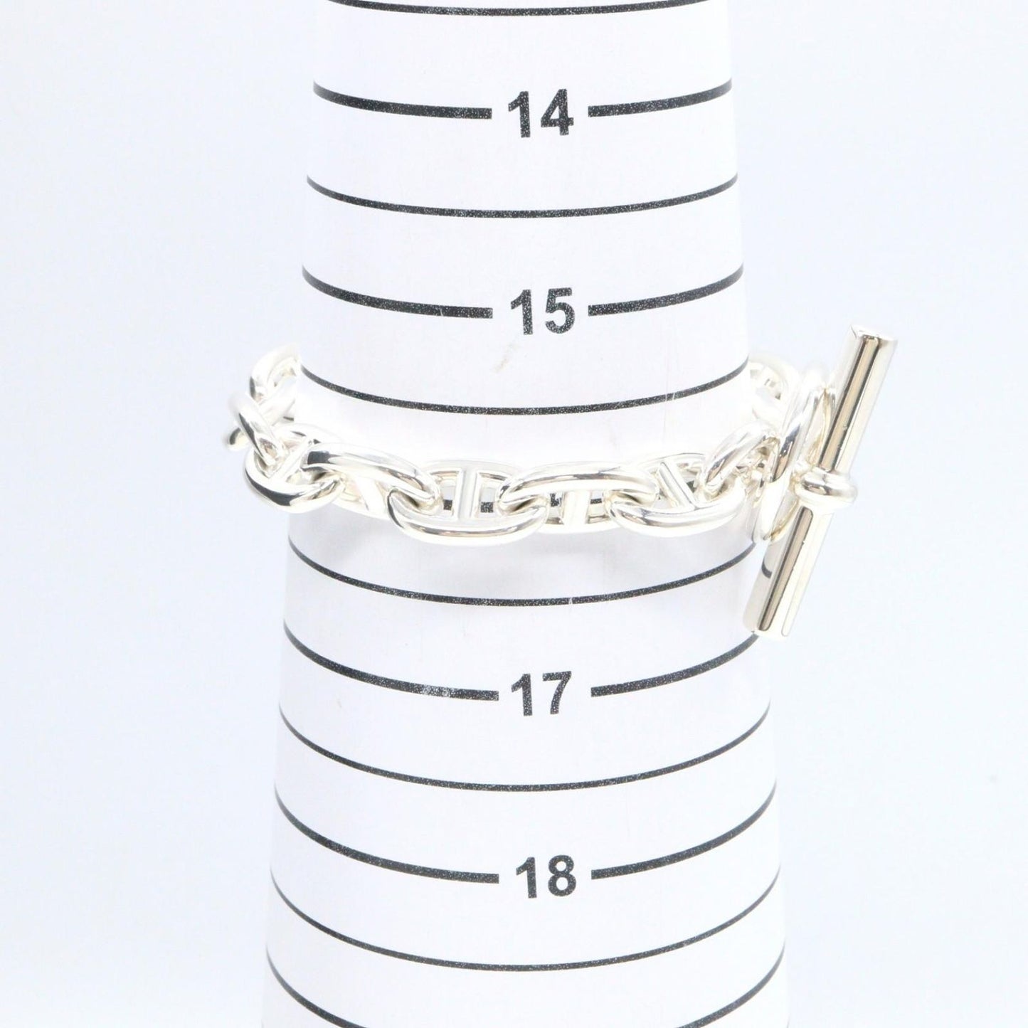 Hermes Bracelet Chaine D'ancre MM 15 Pieces 16 cm 925 Sterling Silver — view 6