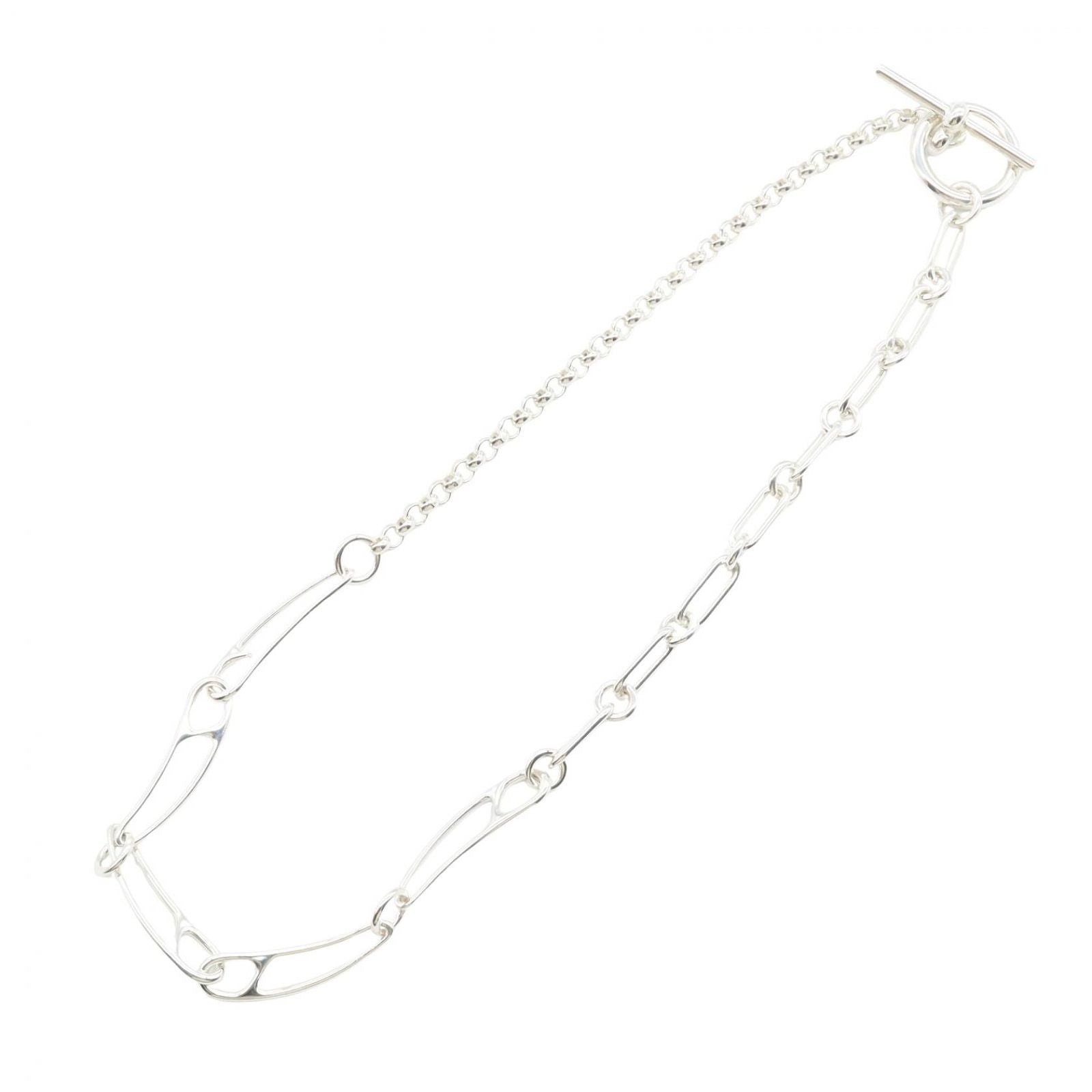 Hermes Necklace Chaine D'ancre Punk 41.5 cm 925 Sterling Silver — view 2