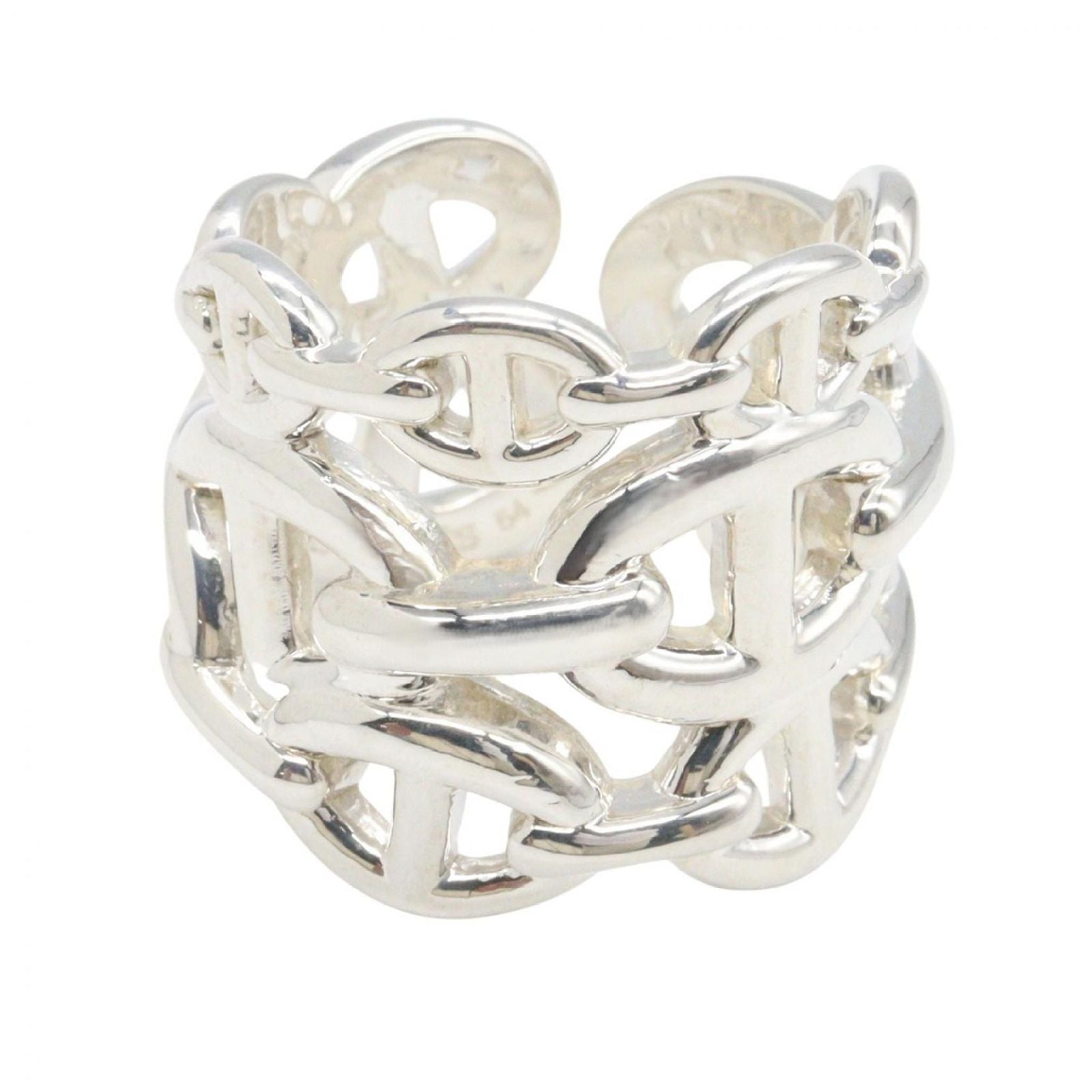 Hermes Ring Chaine D'ancre 925 Sterling Silver — view 2