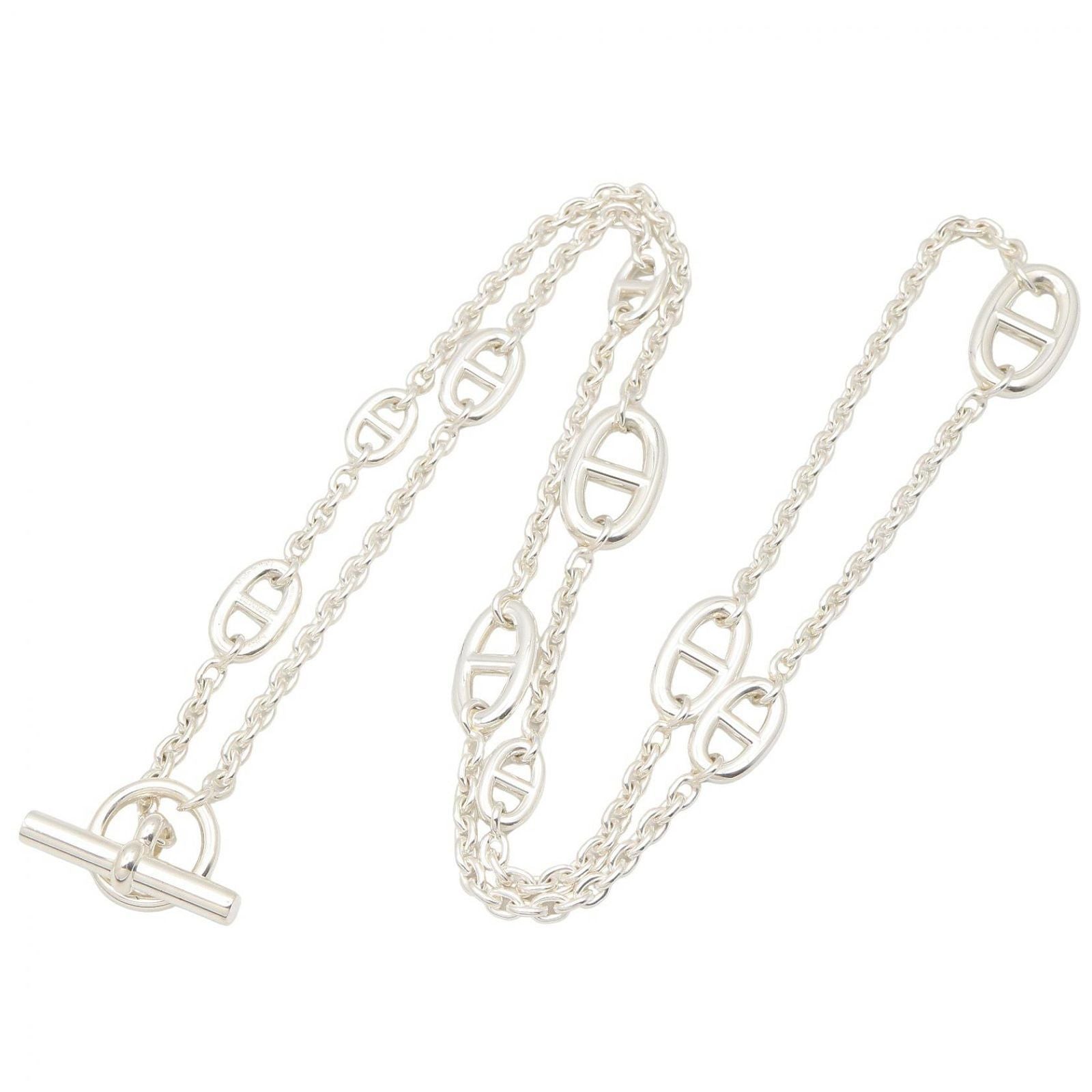 Hermes Necklace Farandole 80 78.5 cm 925 Sterling Silver — view 2