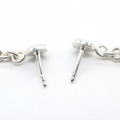 Hermes Earrings Chaine D'ancre 925 Sterling Silver — view 3