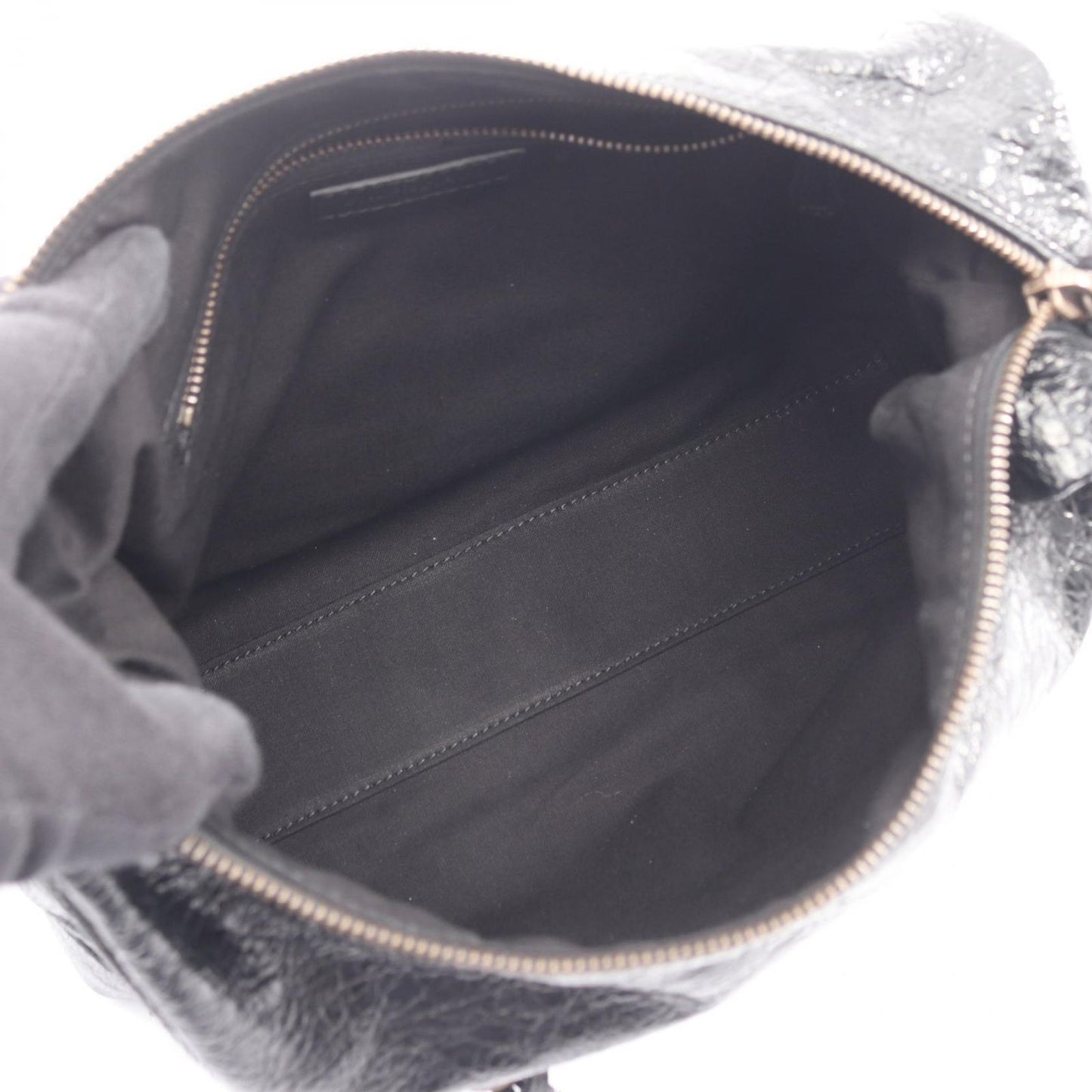 Balenciaga Handbag City Small 2-Way Black Leather — view 3