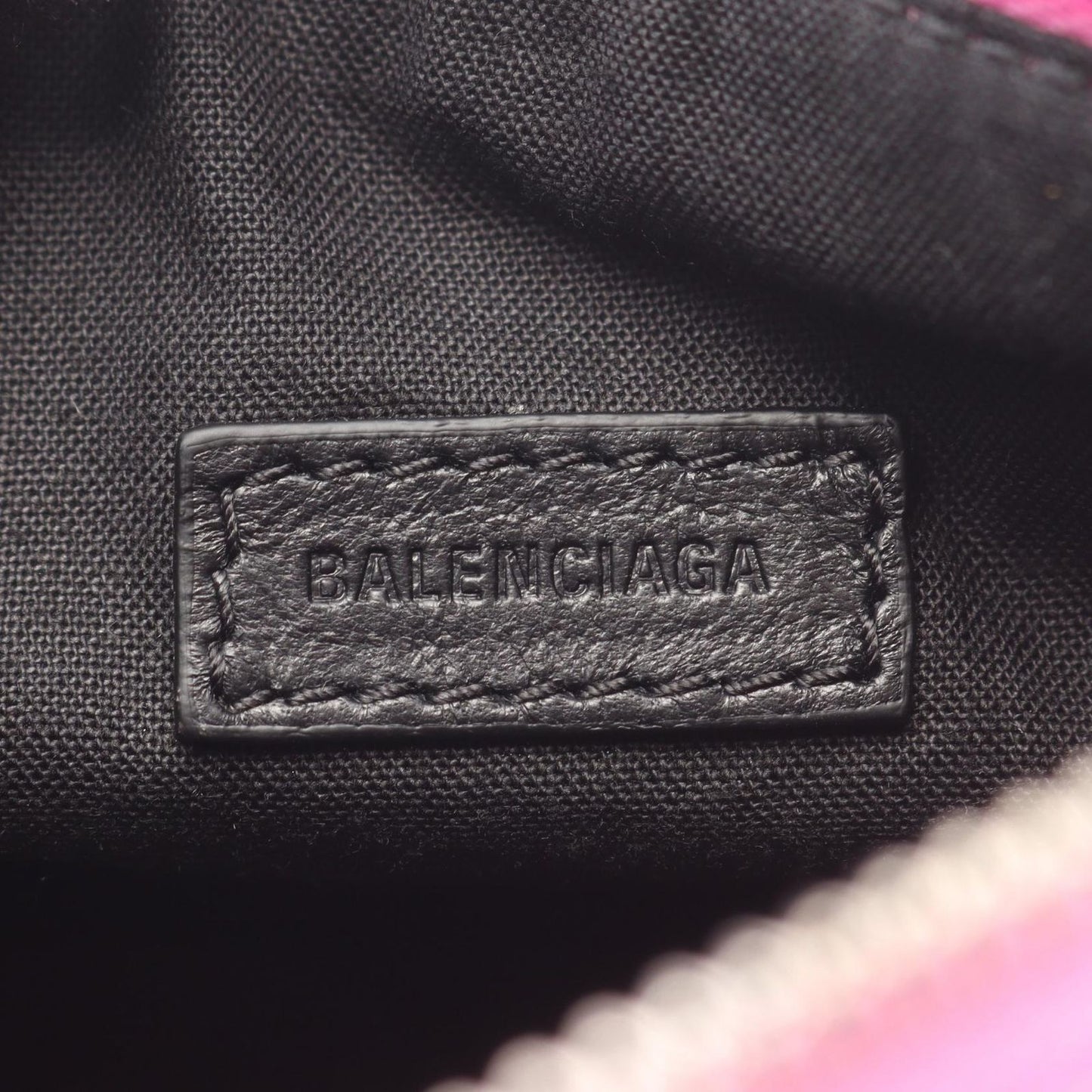Balenciaga Handbag Cagole Nano Duffle 2-Way Pink Leather — view 4