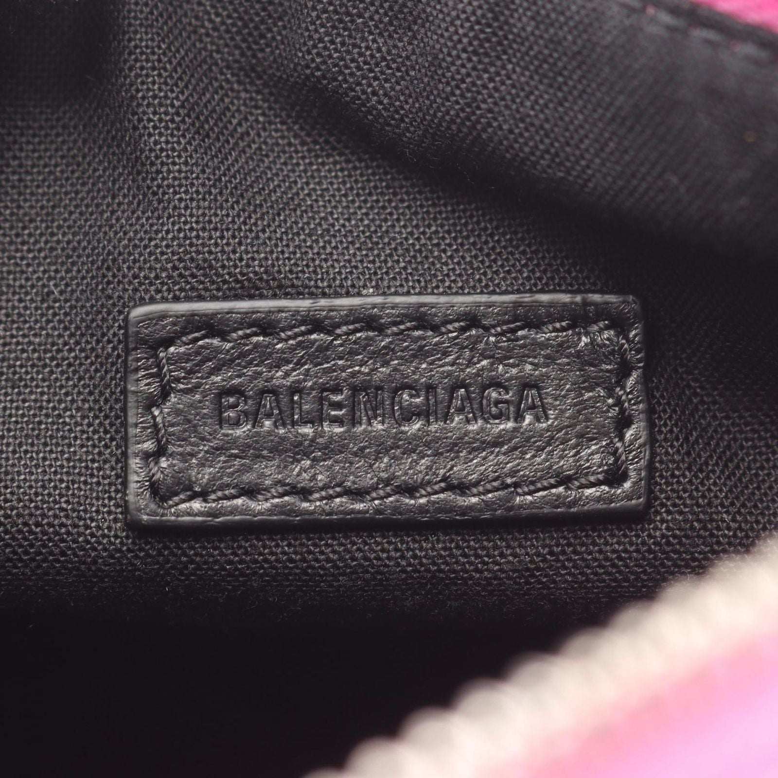 Balenciaga Handbag Cagole Nano Duffle 2-Way Pink Leather — view 4