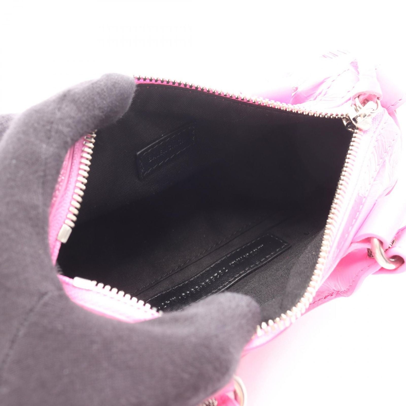 Balenciaga Handbag Cagole Nano Duffle 2-Way Pink Leather — view 3