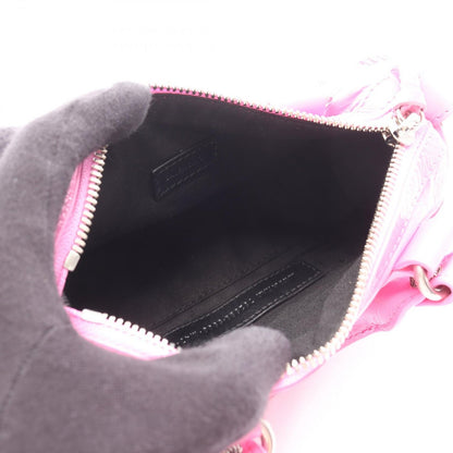 Balenciaga Handbag Cagole Nano Duffle 2-Way Pink Leather — view 3