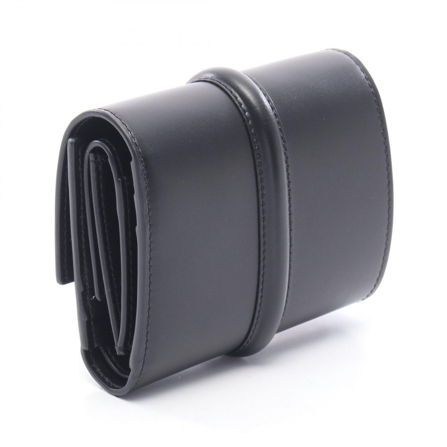 Celine Trifold Wallet Small 16 Seize Black Leather — view 2