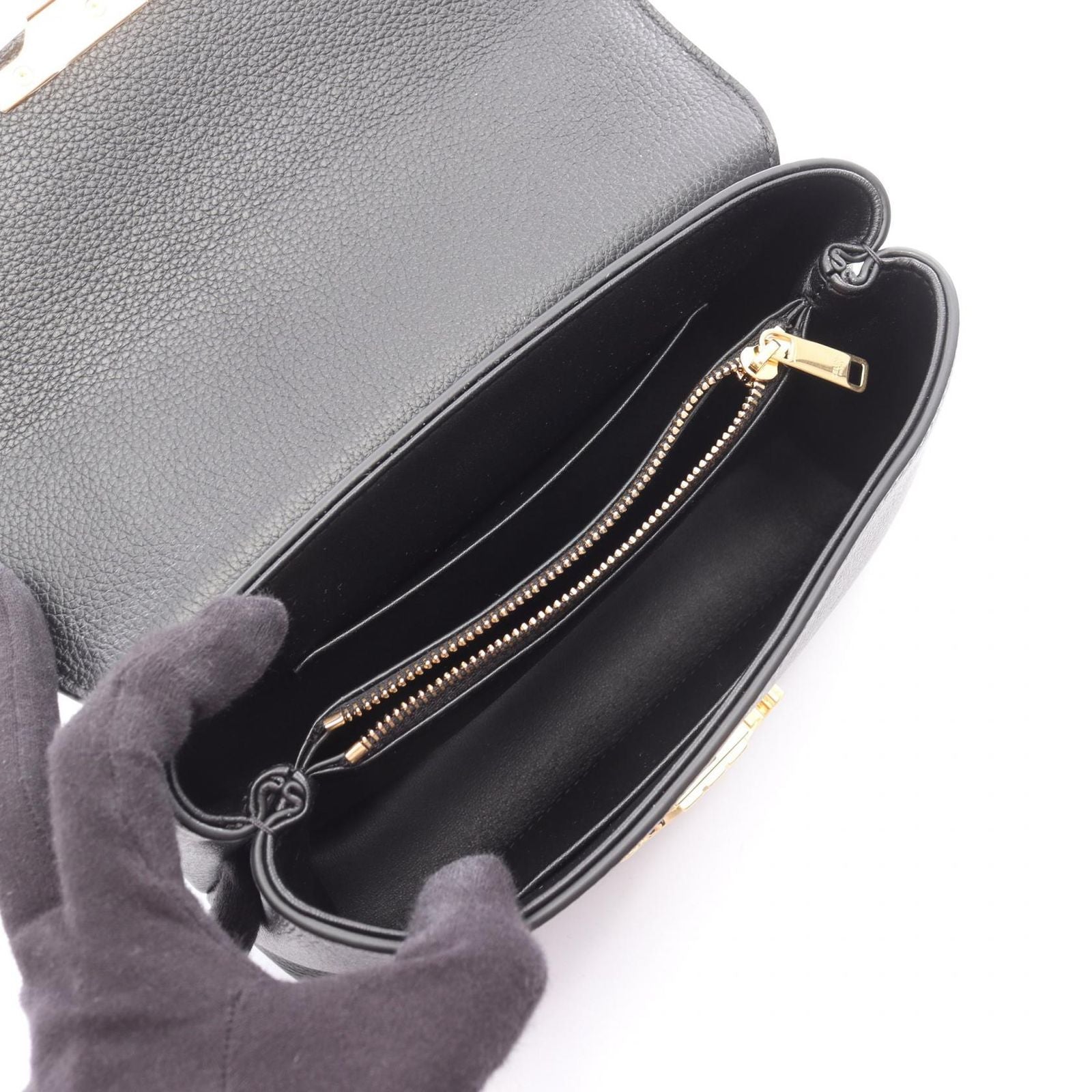 Celine Handbag Teen Nino 2-Way Black Leather Bag — view 3