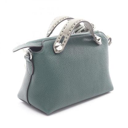 Fendi Handbag by the Way Selleria Mini 2-Way Verde Leather — view 2