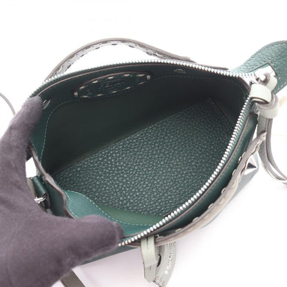 Fendi Handbag by the Way Selleria Mini 2-Way Verde Leather — view 3
