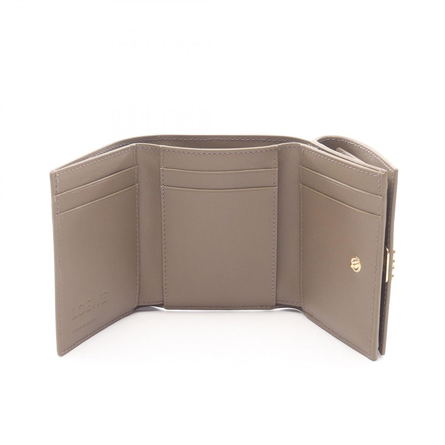 Loewe Trifold Wallet Anagram Top Leather — view 3