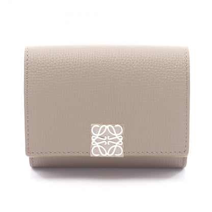 Loewe Trifold Wallet Anagram Top Leather