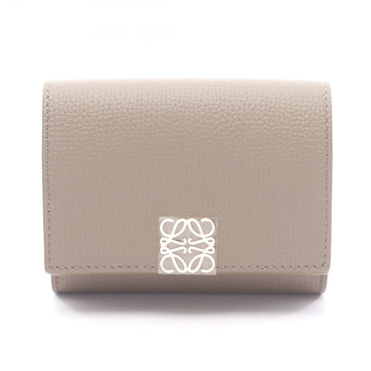 Loewe Trifold Wallet Anagram Top Leather