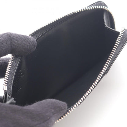 Loewe Coin Case Puzzle Long Card Holder Black Leather — view 3