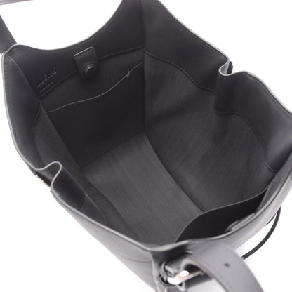 Loewe Handbag Hammock Flip Bag 2-Way Black Leather — view 3