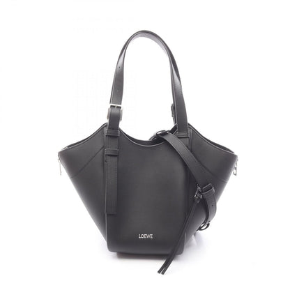 Loewe Handbag Hammock Flip Bag 2-Way Black Leather