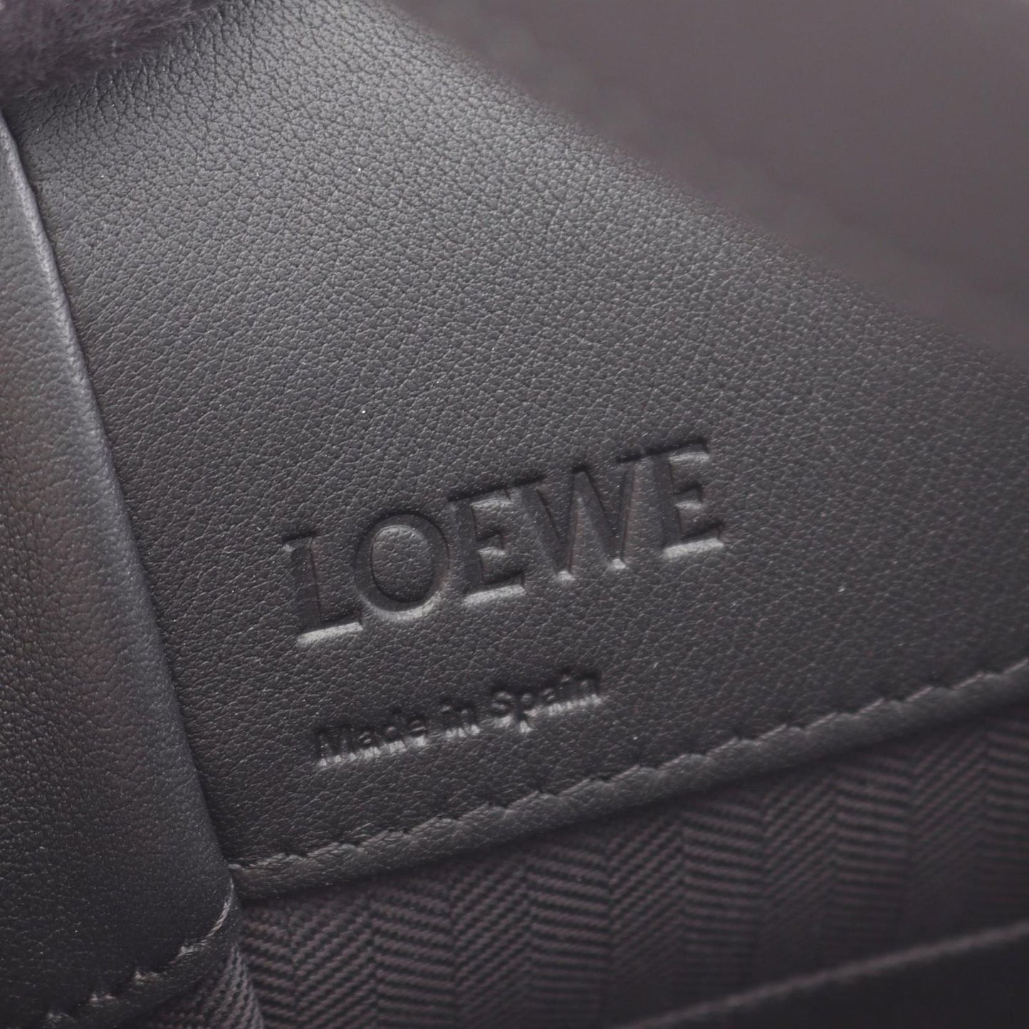 Loewe Handbag Hammock Flip Bag 2-Way Black Leather — view 4