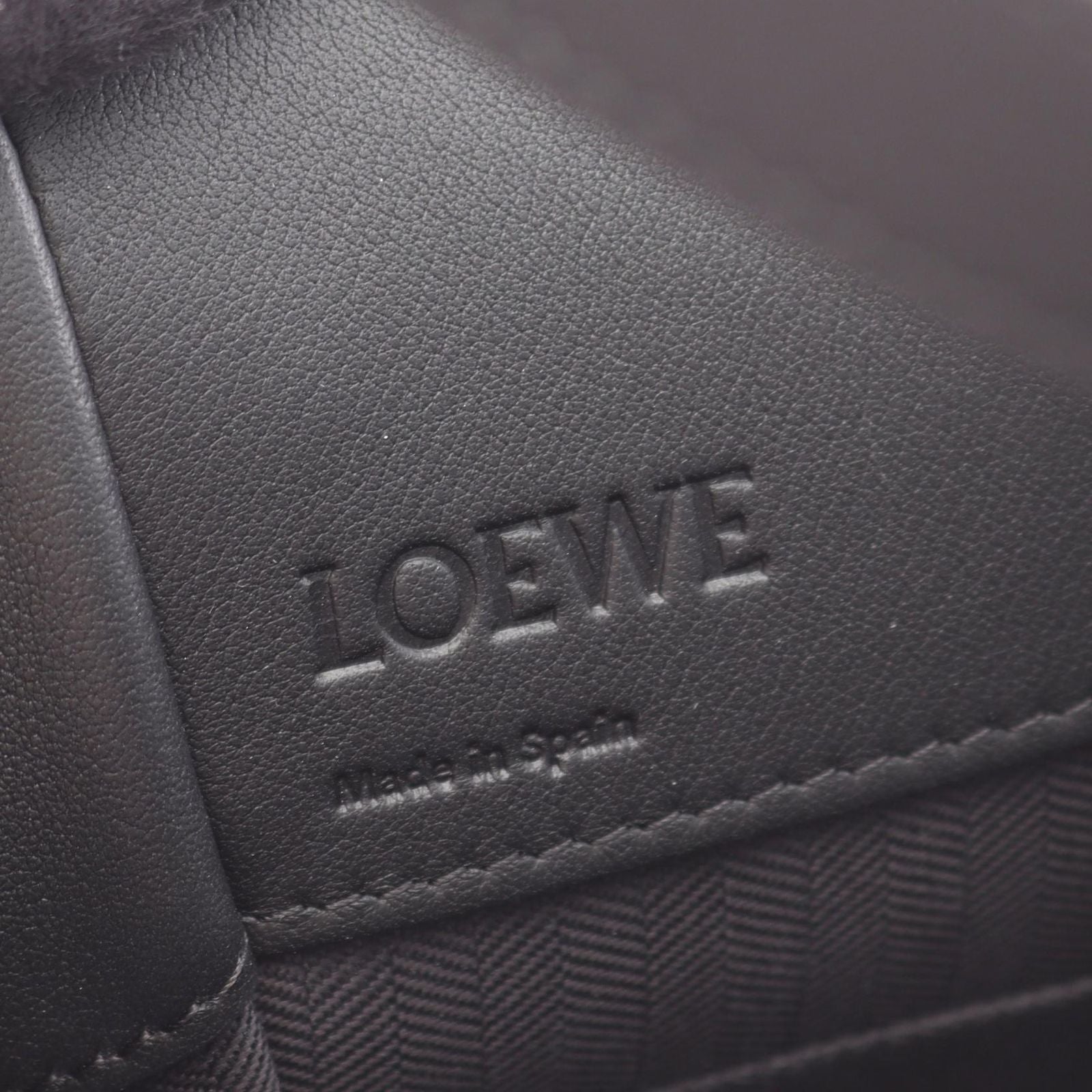 Loewe Handbag Hammock Flip Bag 2-Way Black Leather — view 4