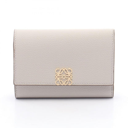 Loewe Trifold Wallet Anagram Vertical Small Lai Togo Leather