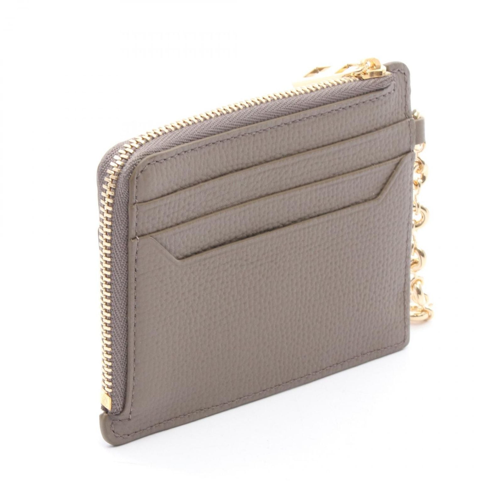 Loewe Coin Case Anagram Square Card Holder with Key Ring Top Leather — view 2