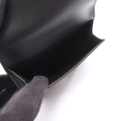 Loewe Trifold Wallet Anagram Black Gold Leather — view 4