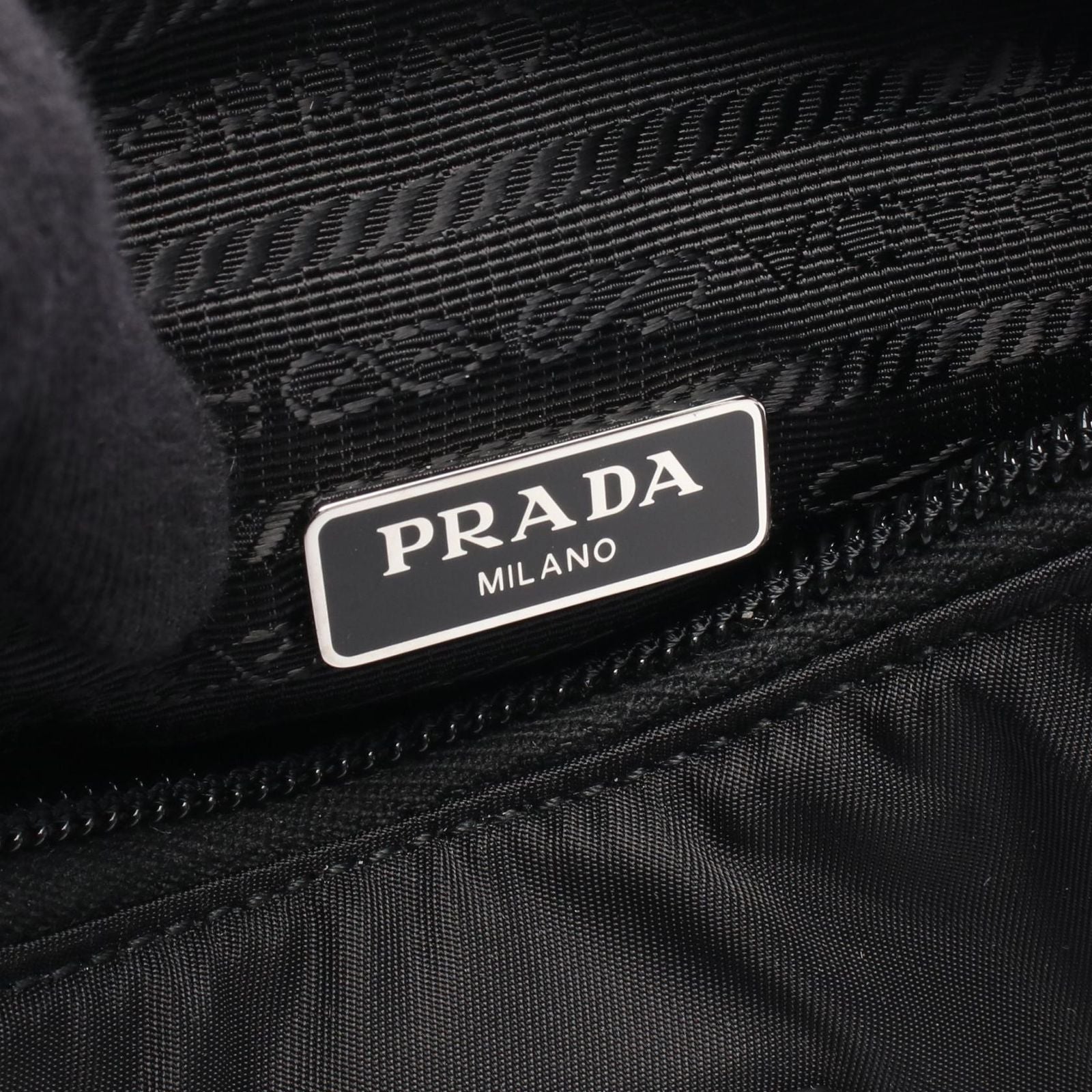 Prada Handbag Mini Edition Re-Nylon Black Nylon Bag — view 4