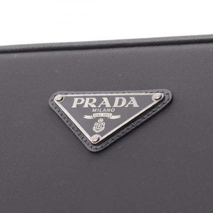 Prada Travel Bag Trolley Black Nylon Saffiano Leather — view 4
