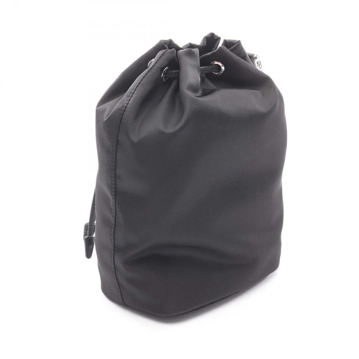 Prada Pouch Re-Nylon Black Nylon Saffiano Leather Mini Bag — view 2