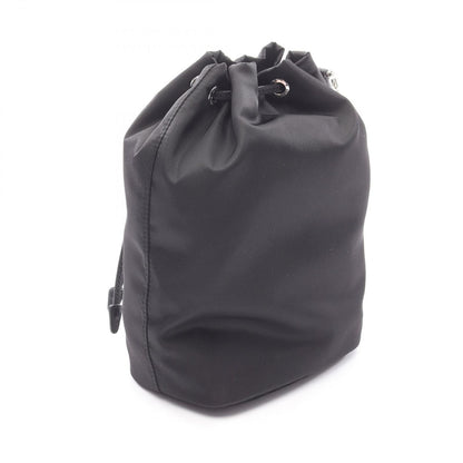 Prada Pouch Re-Nylon Black Nylon Saffiano Leather Mini Bag — view 2