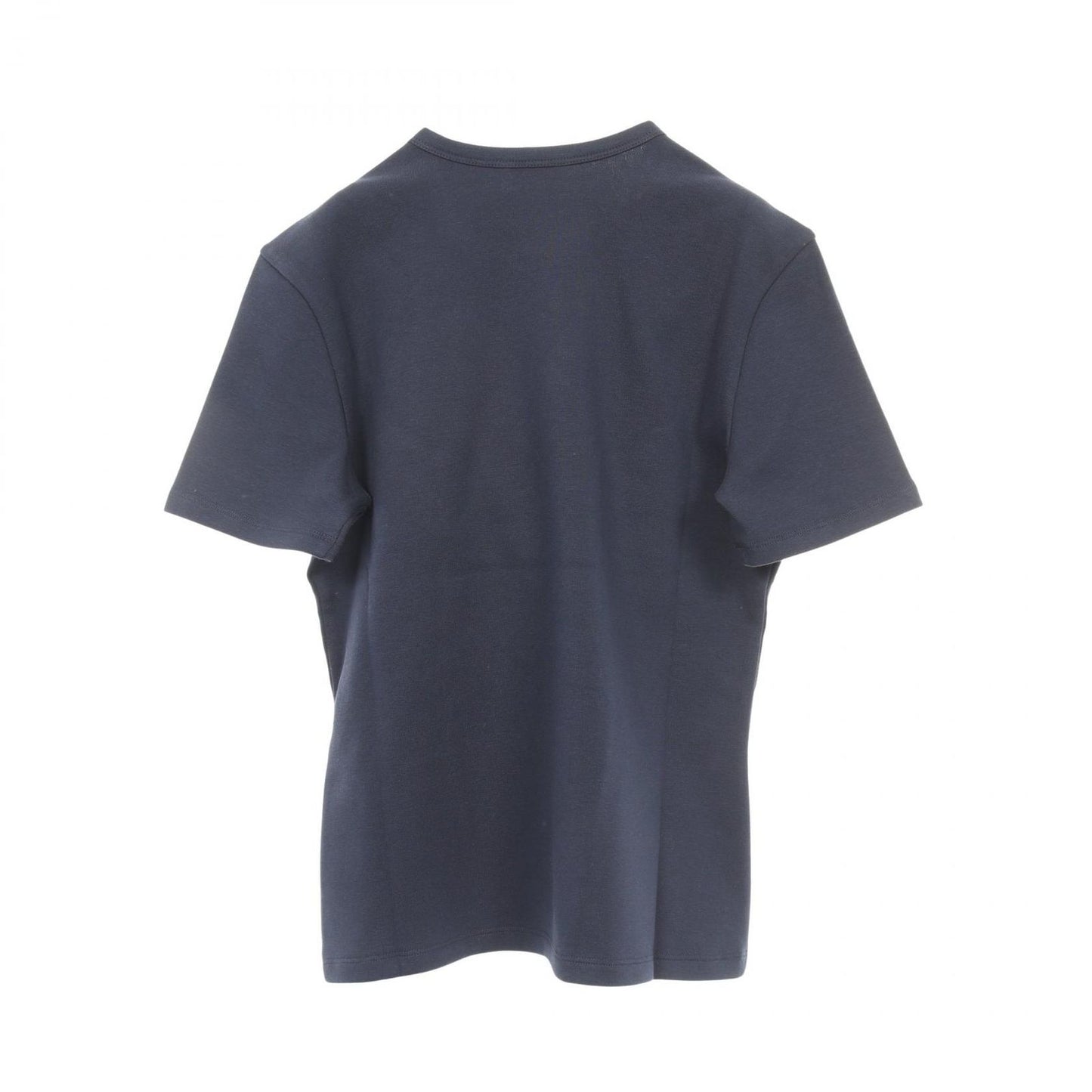 Celine Short Sleeve T-Shirt Triomphe Navy Off White Cotton — view 2