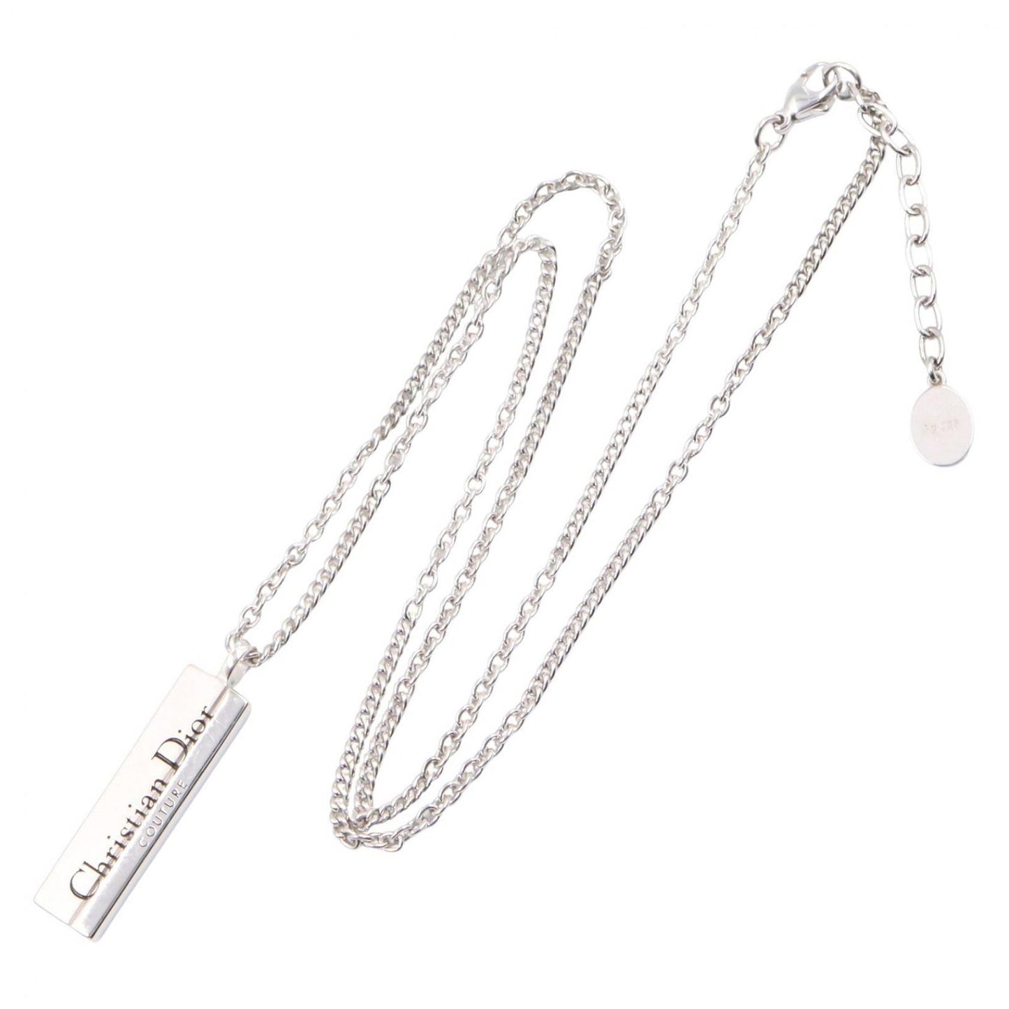 Dior Necklace 54.5 58.5 cm 925 Sterling Silver — view 2
