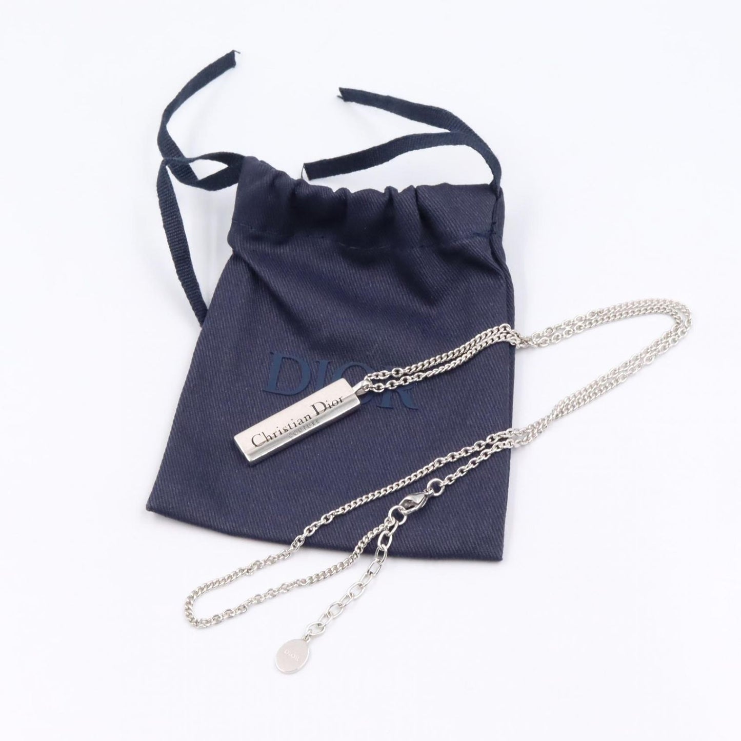 Dior Necklace 54.5 58.5 cm 925 Sterling Silver — view 7