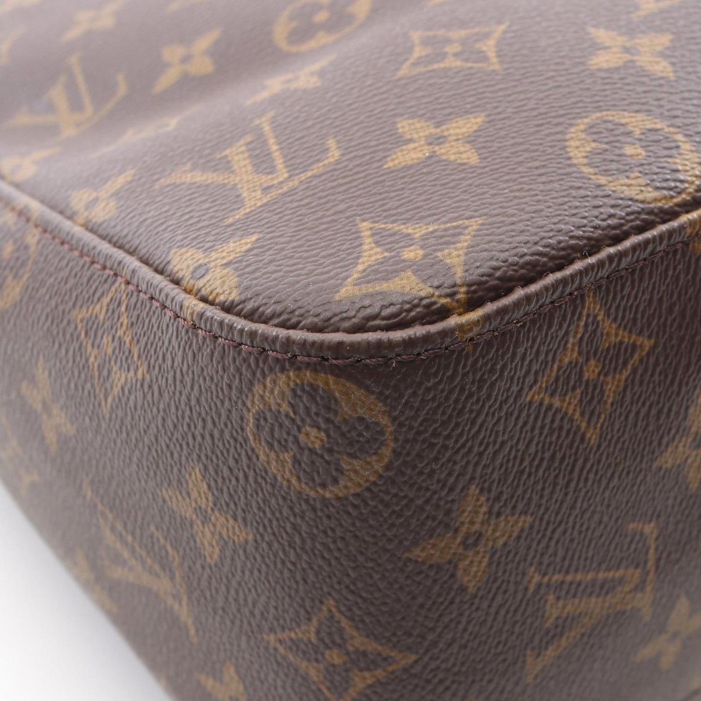Louis Vuitton Shoulder Bag Looping GM Canvas Leather — view 7