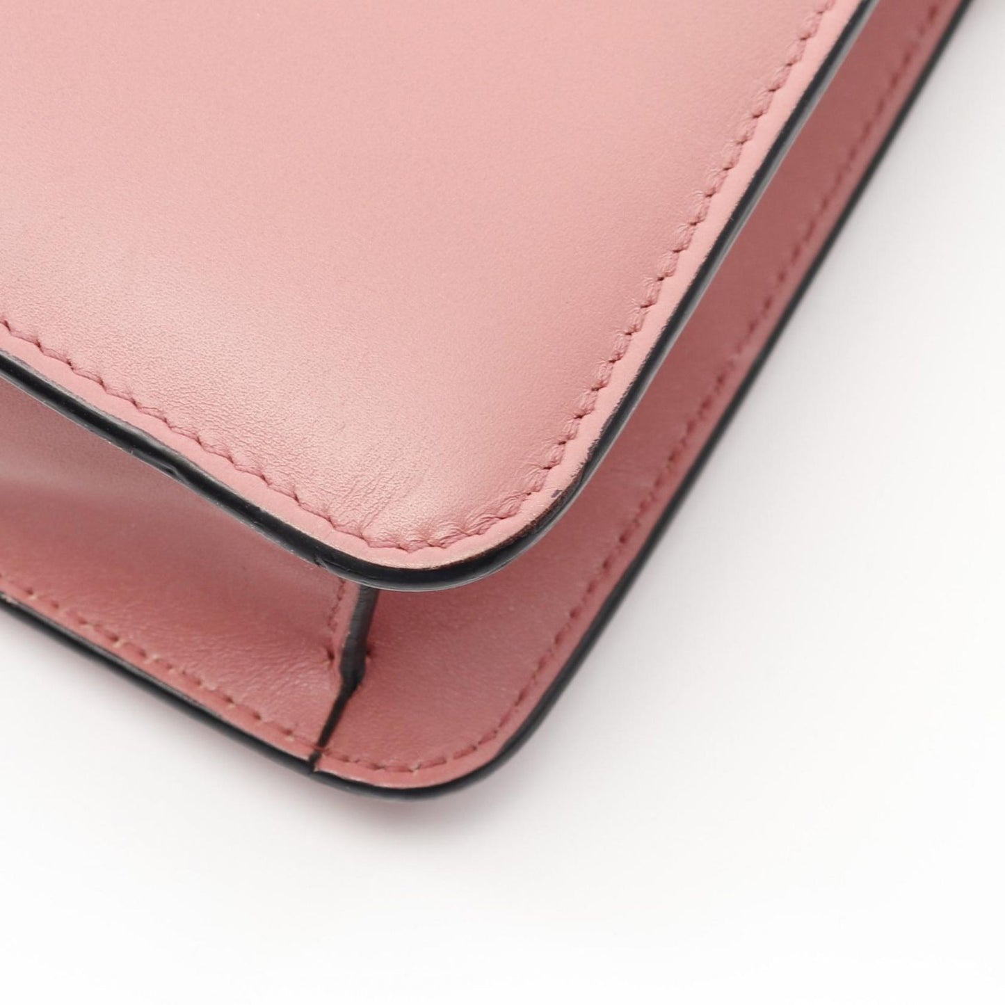 Bvlgari Shoulder Bag Serpenti Forever Mauve Pink Leather Chain — view 7