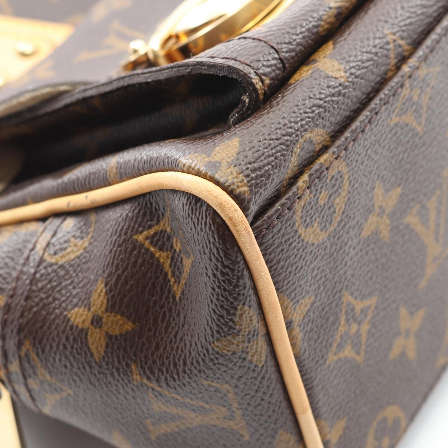 Louis Vuitton Handbag Manhattan PM Canvas Leather — view 7