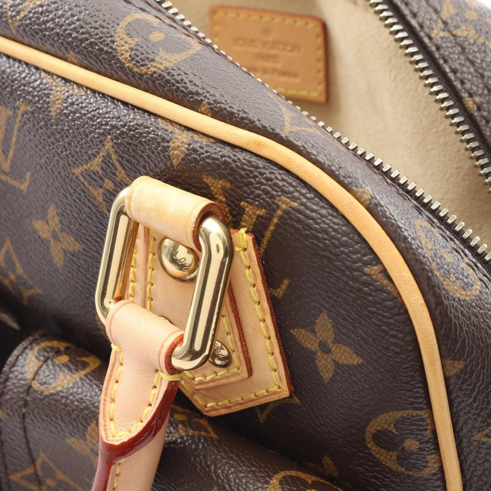 Louis Vuitton Handbag Manhattan PM Canvas Leather — view 6