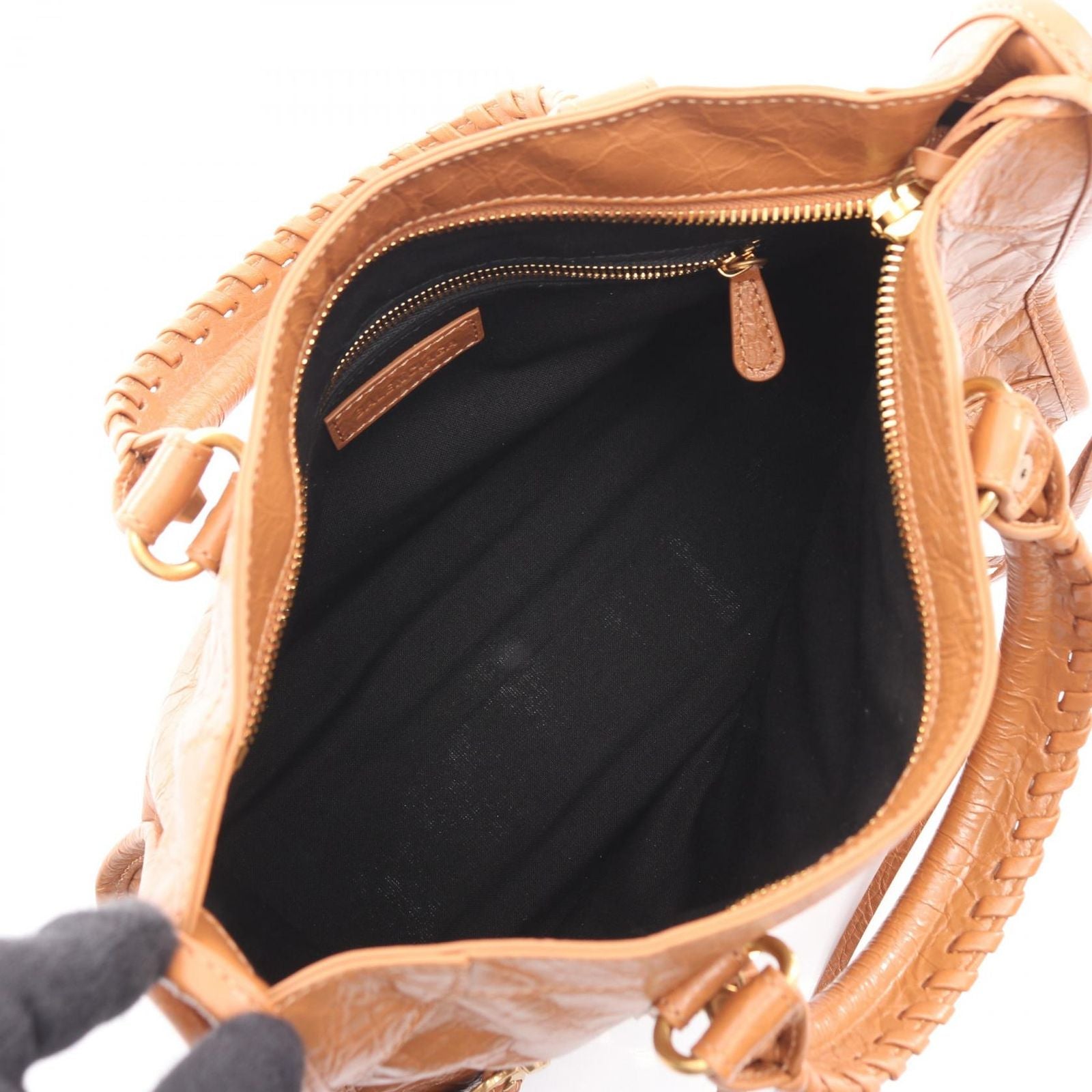 Balenciaga Handbag City Small 2-Way Camel Leather — view 3
