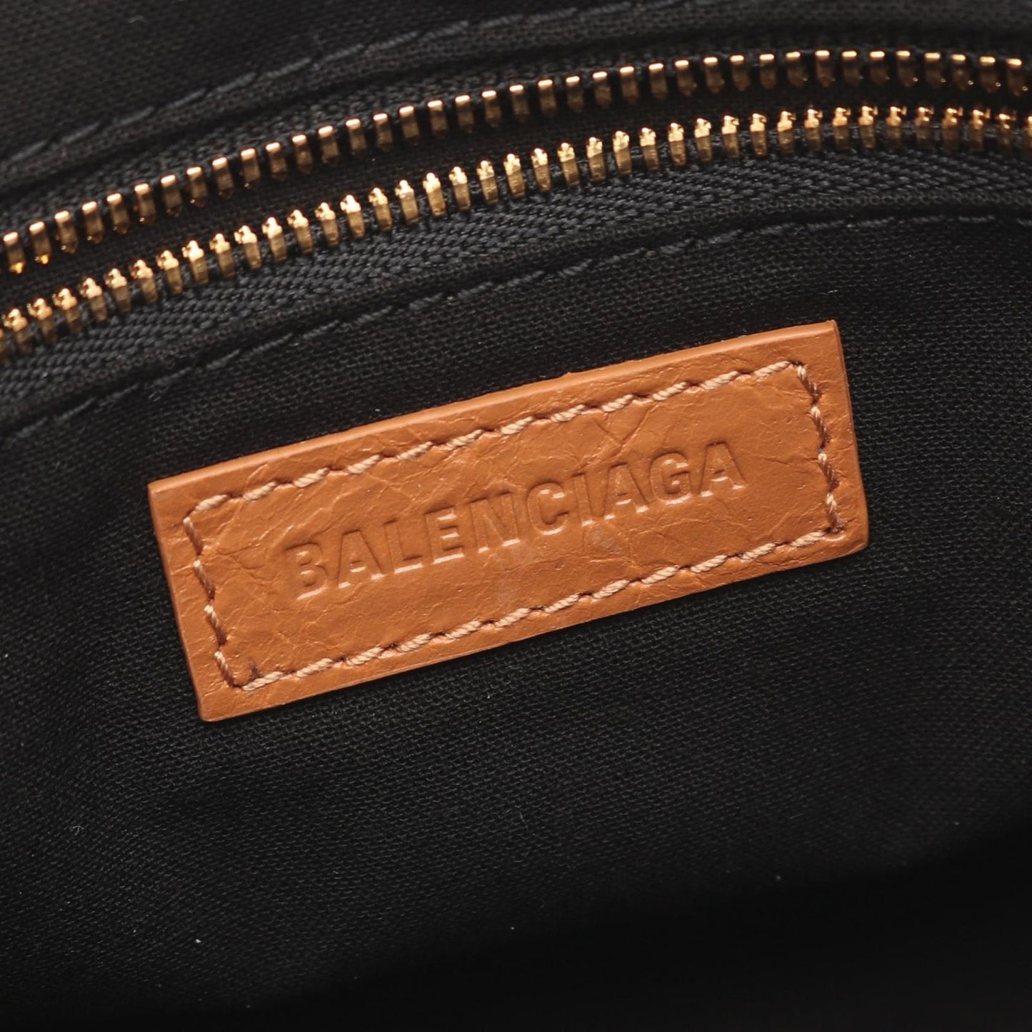 Balenciaga Handbag City Small 2-Way Camel Leather — view 4
