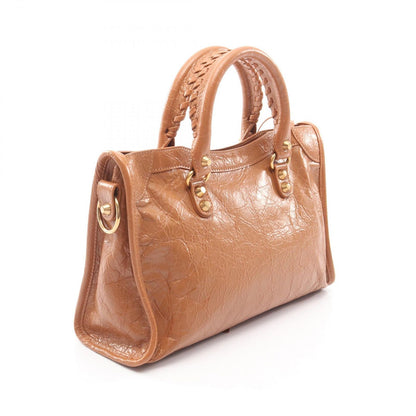 Balenciaga Handbag City Small 2-Way Camel Leather — view 2