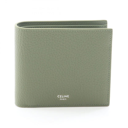 Celine Bifold Wallet Light Khaki Leather