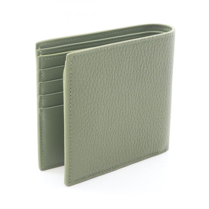 Celine Bifold Wallet Light Khaki Leather — view 2