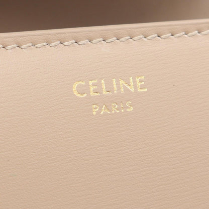 Celine Trifold Wallet Triomphe Small Flap Safari Leather — view 5